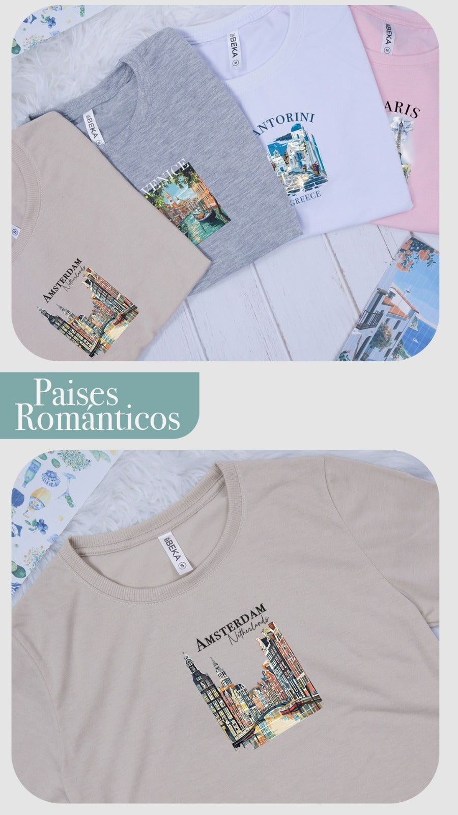 CAMISETAS MUJER