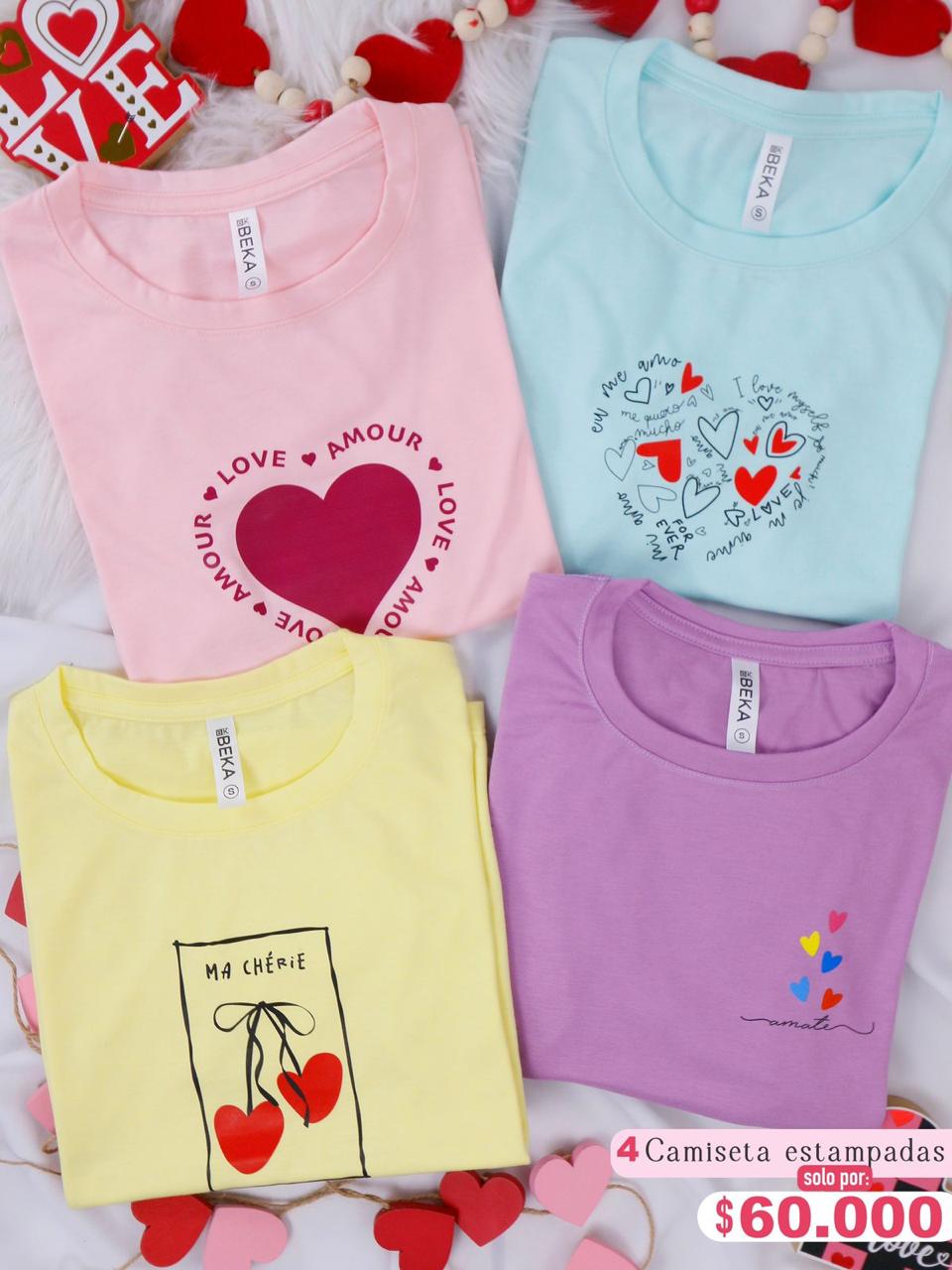 CAMISETAS MUJER